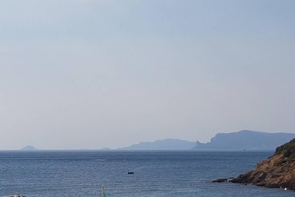 T2 Magnifique Vue Mer Panoramique Six-Fours-les-Plages Luaran gambar