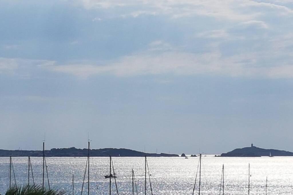 T2 Magnifique Vue Mer Panoramique Six-Fours-les-Plages Luaran gambar